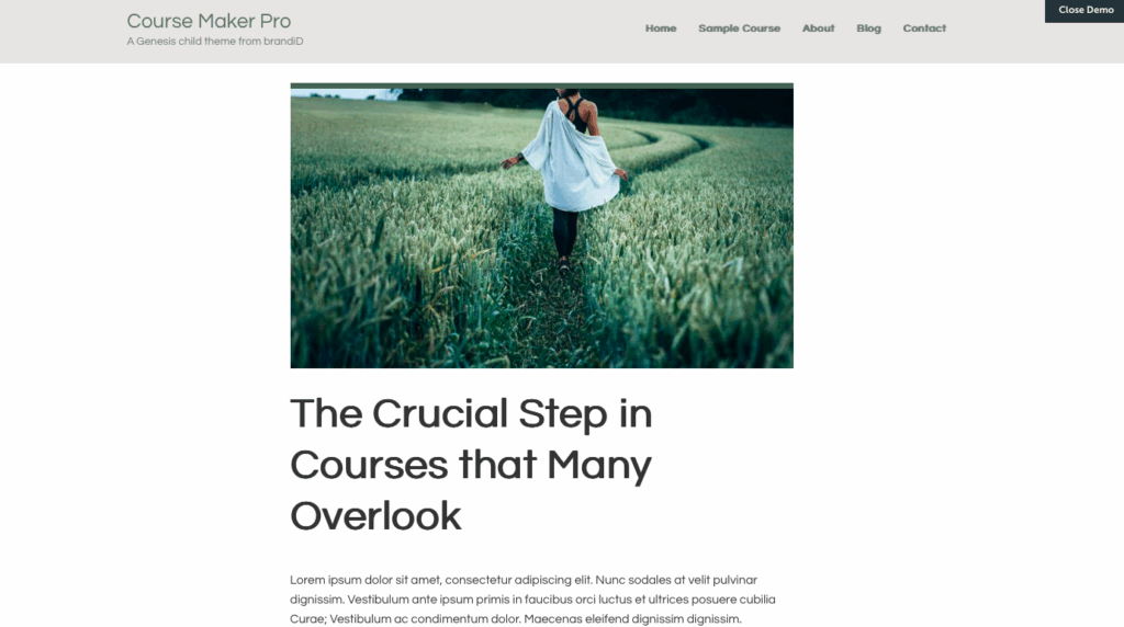 Course Maker Pro - Best Medium-Style WordPress Theme