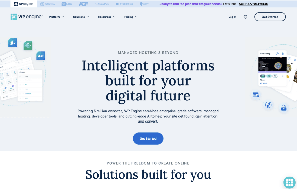 WP Engine: Best Managed WordPress Hosting Companies