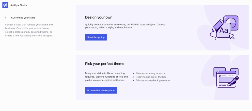 Customize your store