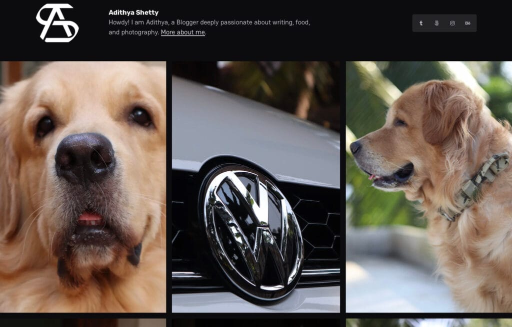 A Photography Website with WordPress.com is live